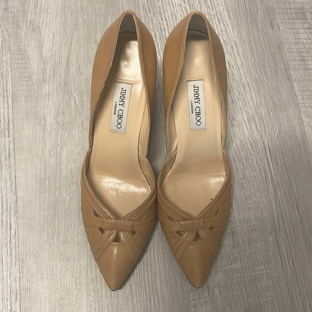 Jimmy choo kitten pumps